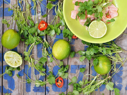 מנה מוגשת בטיול מסעדות ואוכל בפרו